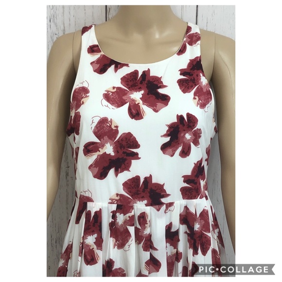 Anthropologie Entro Floral Fit & Flare Dress - Picture 5 of 11